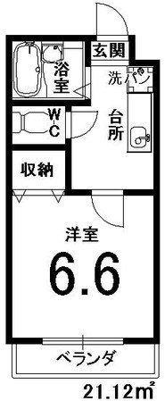 フラッツ7の物件間取画像